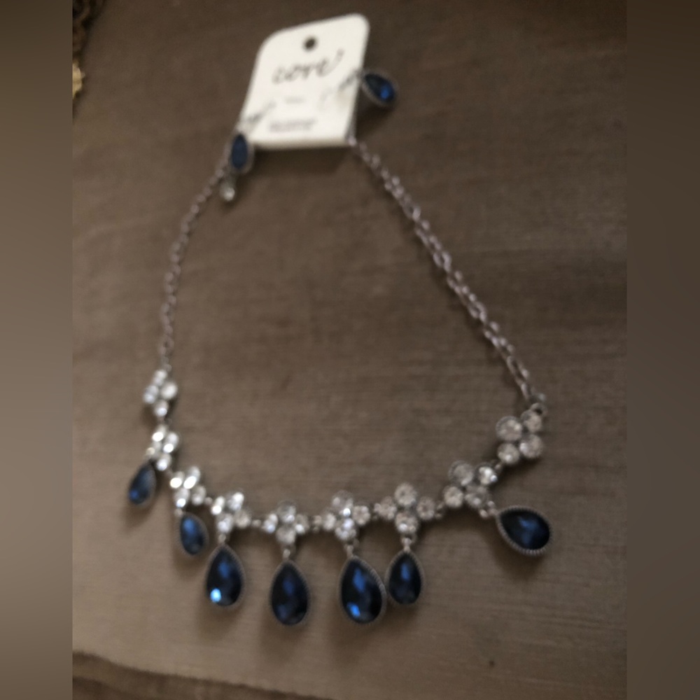 4-sale Core Sapphire Blue Crystal Costume Jewelry Set- 671 $25 or $20 w/offer